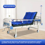 Home-use manual care single rocking bed for the elderly