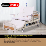 Home use multi-functional electric full turn nursing bed for the elderly