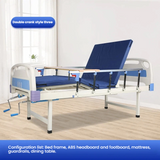 Home use manual care double rocking bed for the elderly